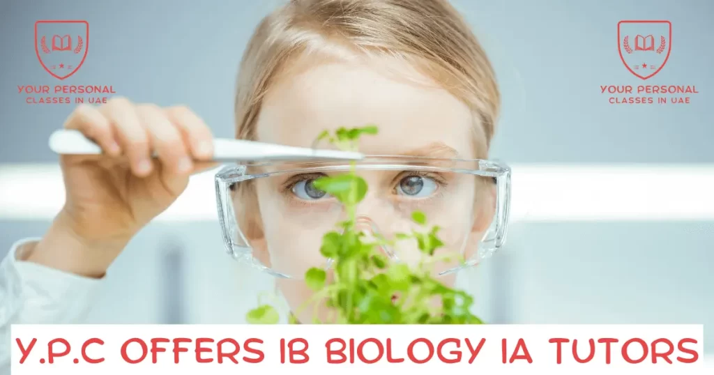 IB BIology IA Tutors